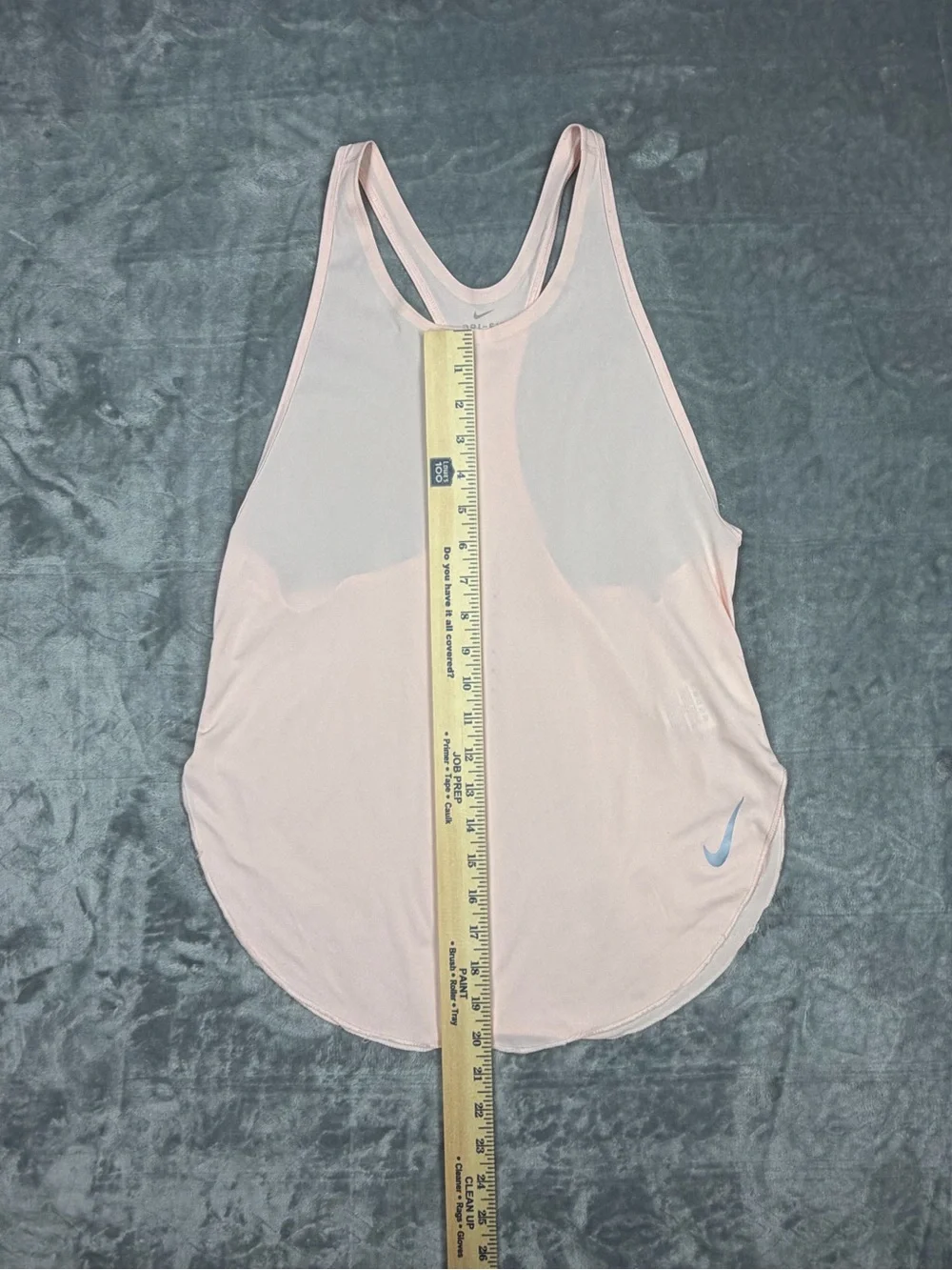 Nike DriFit Pale Pink Racerback Training Tank Top